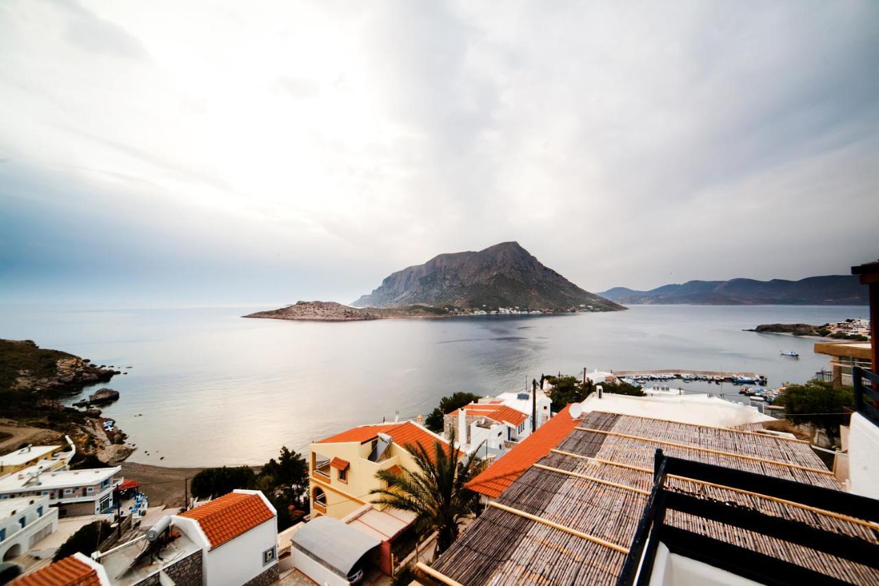 Blue Dawn Kalymnos Aparthotel Myrties Екстериор снимка